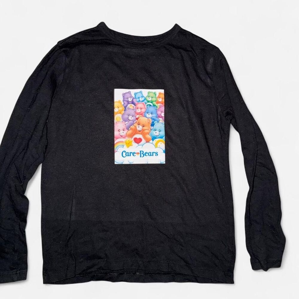 Care-bears Women's Black and Grey Shirt